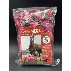 NIP Pink Camo Jolly Mega Ball Cover 25” Horseman’s Pride